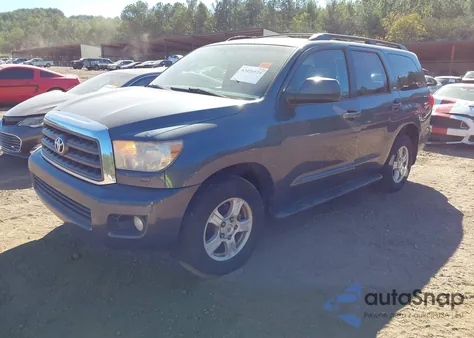 2010 Toyota Sequoia Sr5 5.7L V8 из США, поврежденный, VIN 5TDBW5G13AS026996